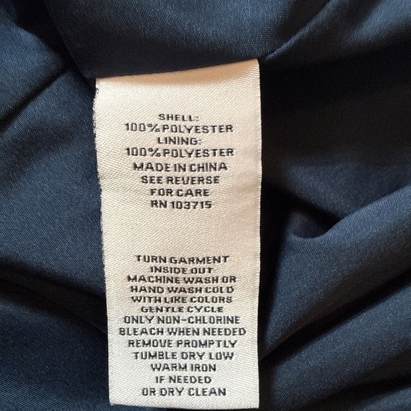 Nanette Nanette Lepore Navy & Coral Floral Smocked Pleated Midi Dress Size 14 - Picture 8 of 8